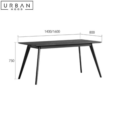 RAFAEL Modern Sintered Stone Dining Table