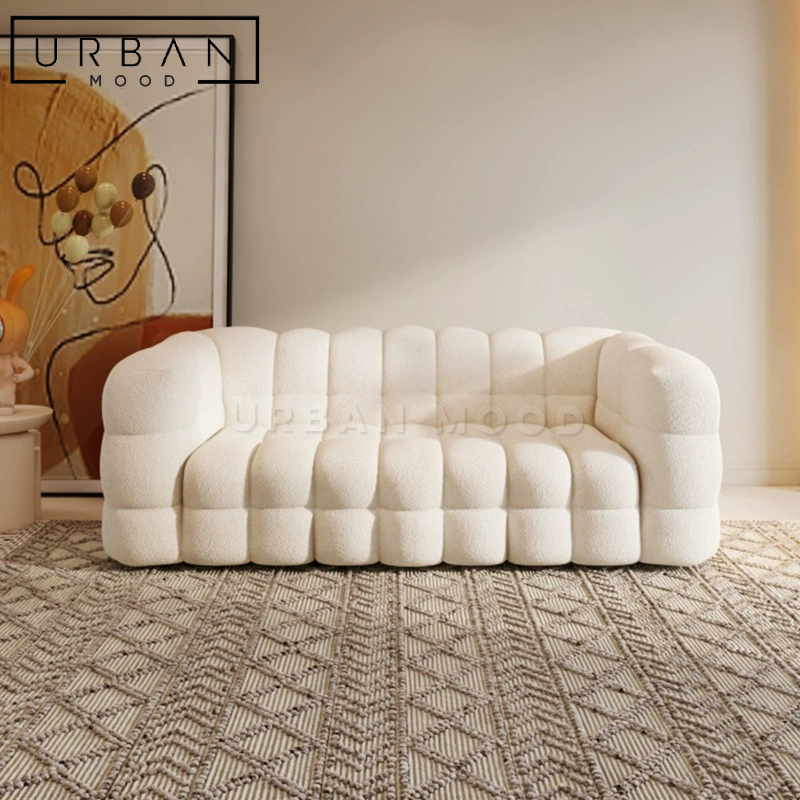 RENAIS Modern Boucle Sofa