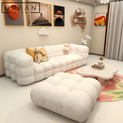 RENAIS Modern Boucle Sofa