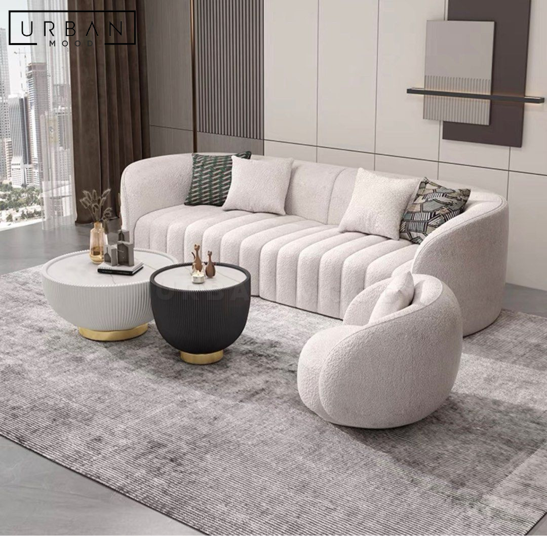 RIVE Modern Boucle Sofa