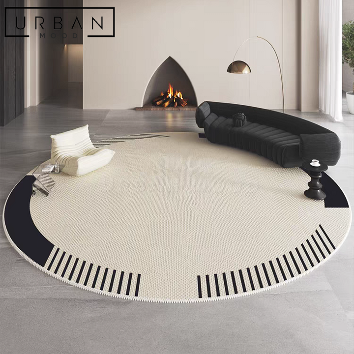 ROMUS Modern Round Rug