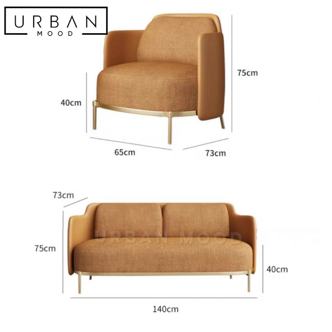 ROXA Modern Fabric Armchair