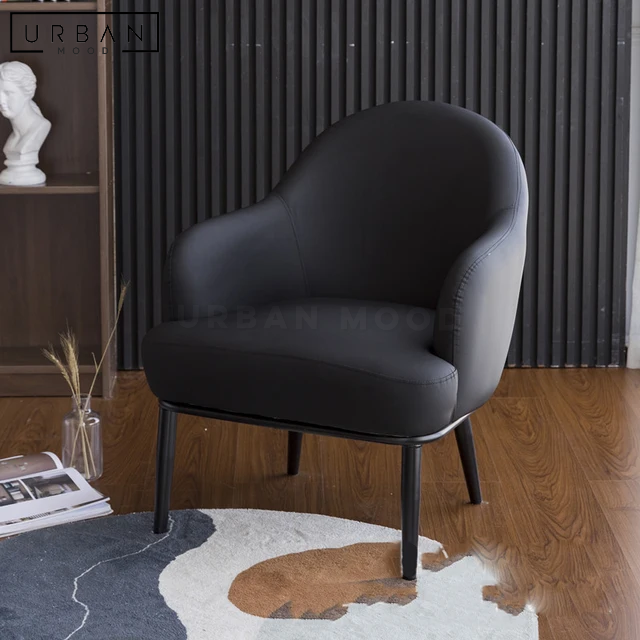 RUTHIE Modern Fabric Armchair