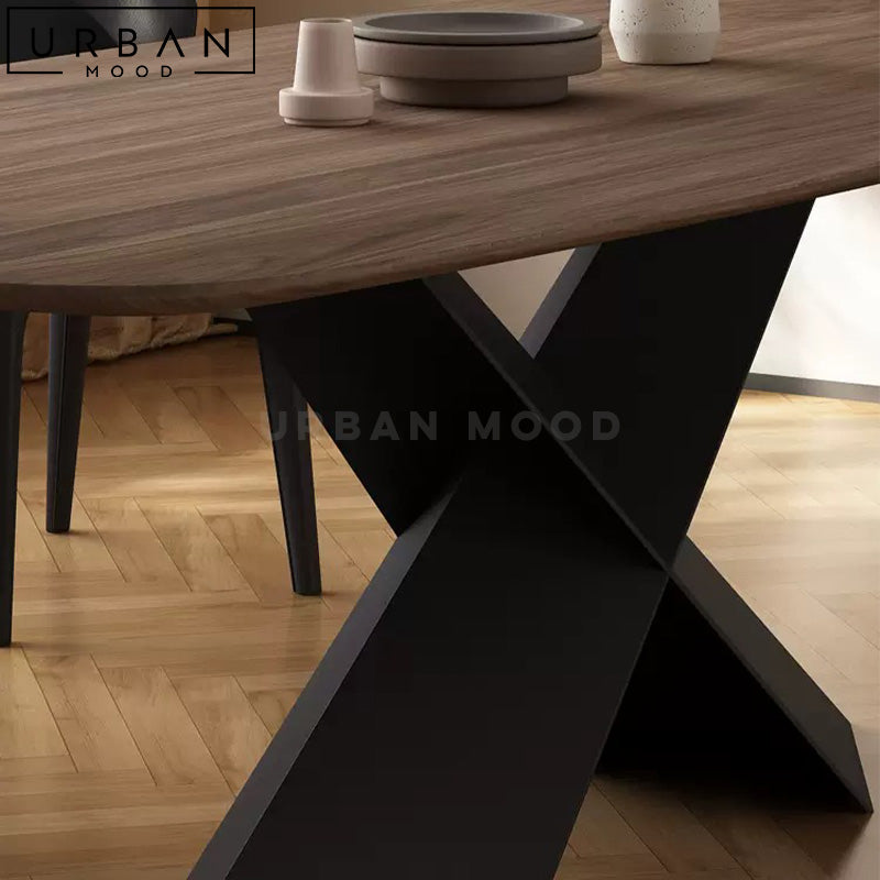 SABEL Modern Solid Wood Dining Table