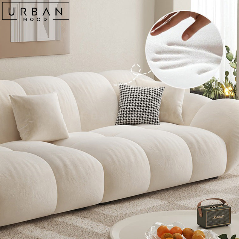 SABLA Modern Velvet Sofa (Cat-Friendly)