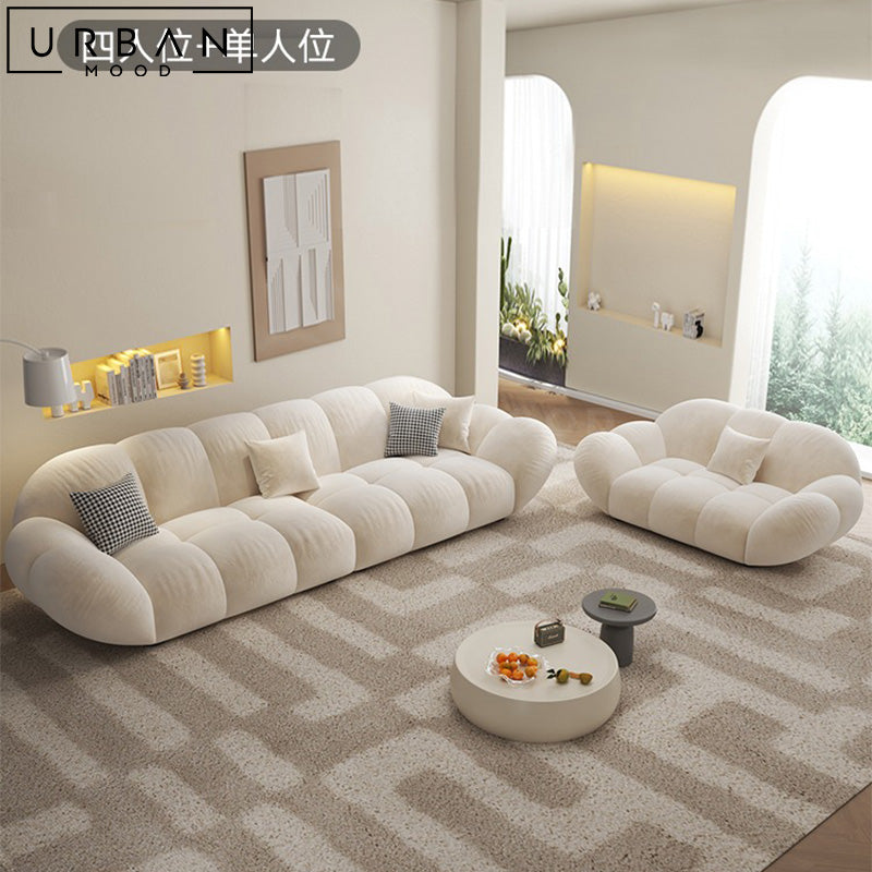 SABLA Modern Velvet Sofa (Cat-Friendly)