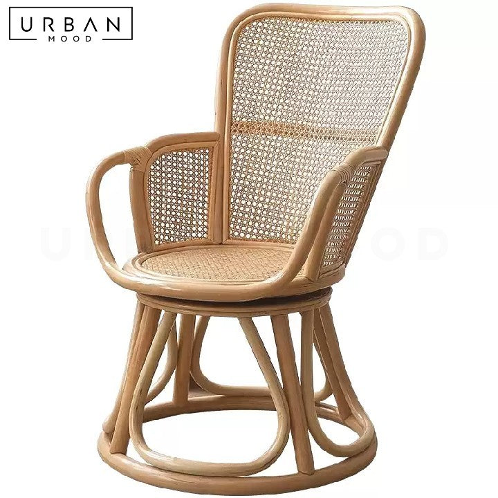 SALCEDO Vintage Rattan Armchair
