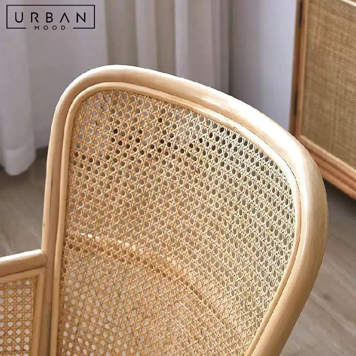SALCEDO Vintage Rattan Armchair