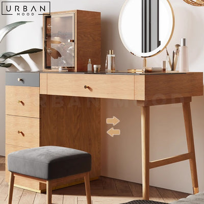 SALINA Japandi Vanity Table