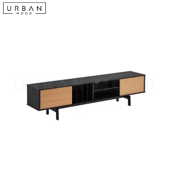 SALKA Modern Solid Wood Sideboard