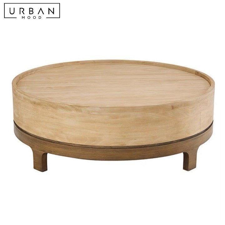 SAM Scandinavian Solid Wood Coffee Table