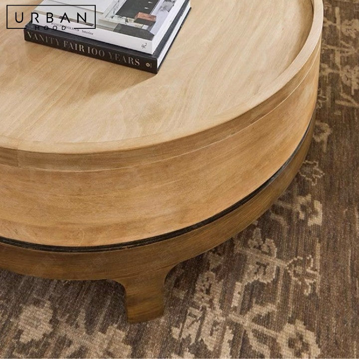 SAM Scandinavian Solid Wood Coffee Table