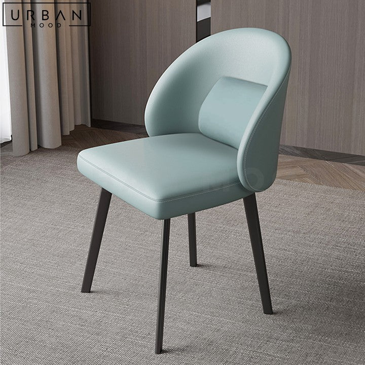 SAMO Modern Leather Dining Chair