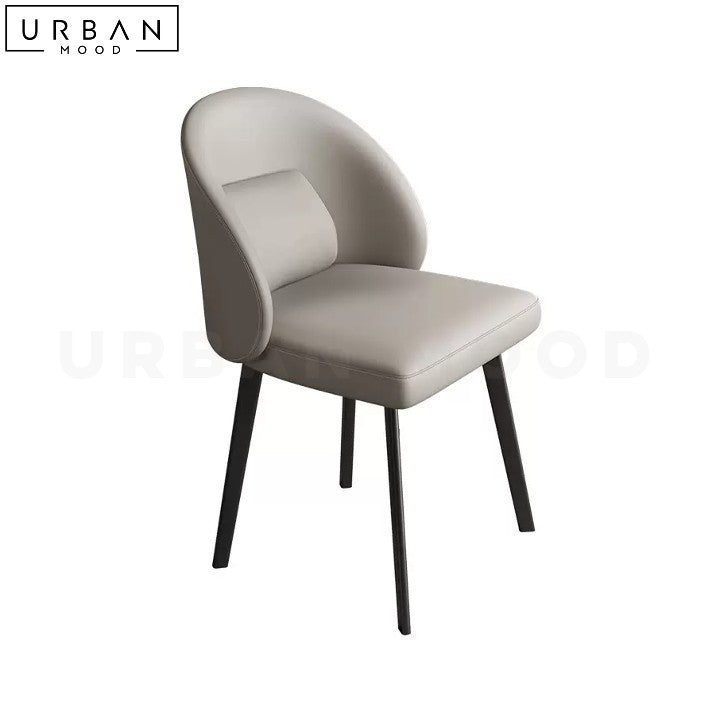 SAMO Modern Leather Dining Chair