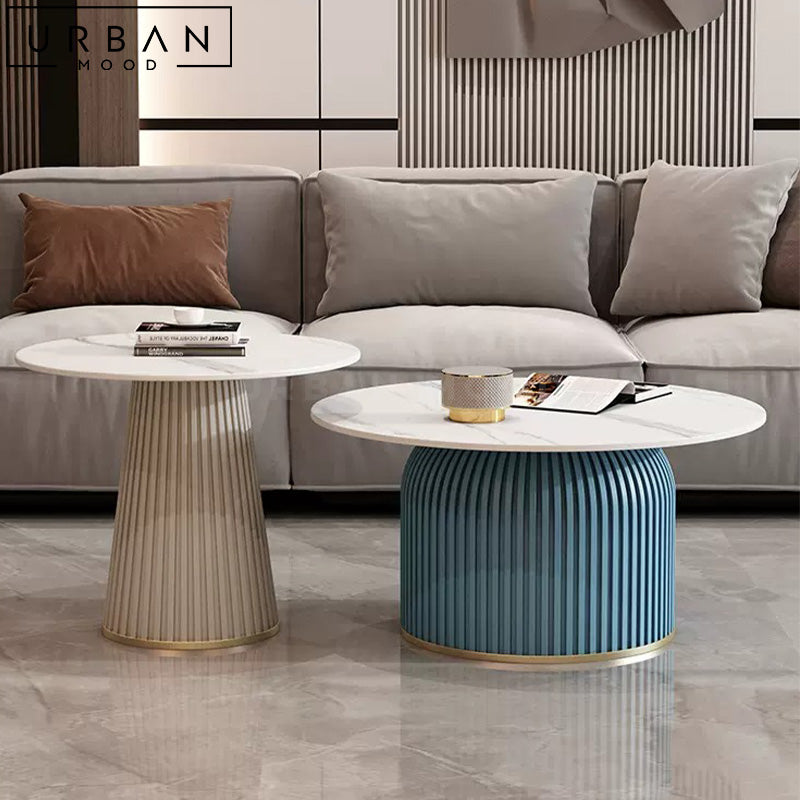 SAMUEL Modern Round Coffee Table