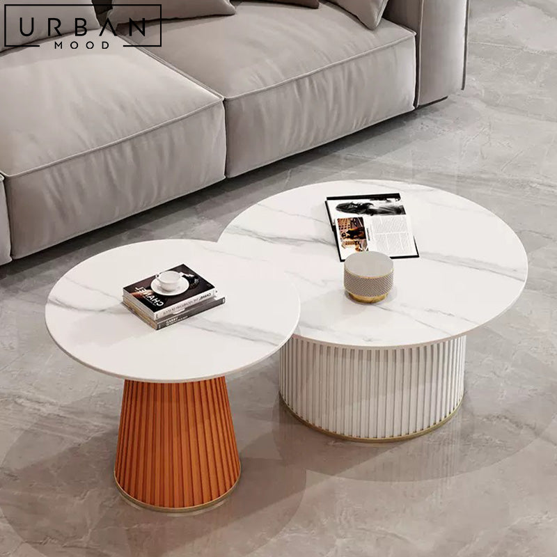 SAMUEL Modern Round Coffee Table