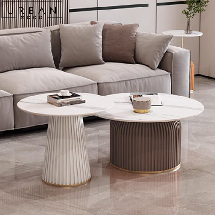 SAMUEL Modern Round Coffee Table