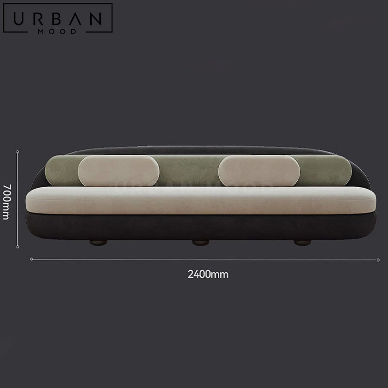 SANO Modern Fabric Sofa