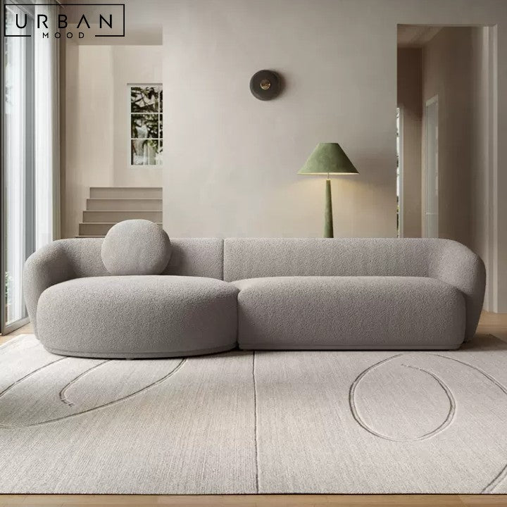 TORO Japandi Boucle Sofa