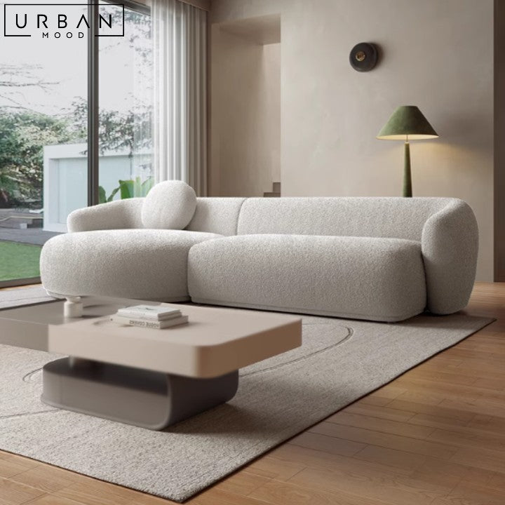 TORO Japandi Boucle Sofa