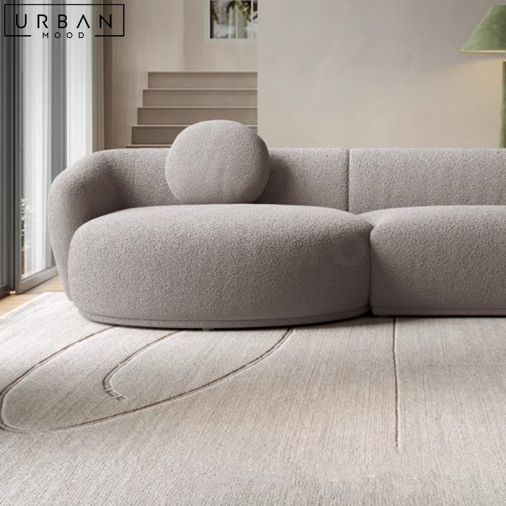 TORO Japandi Boucle Sofa