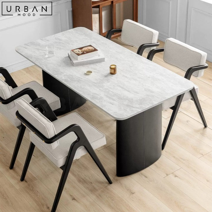 SARAA Modern Sintered Stone Dining Table