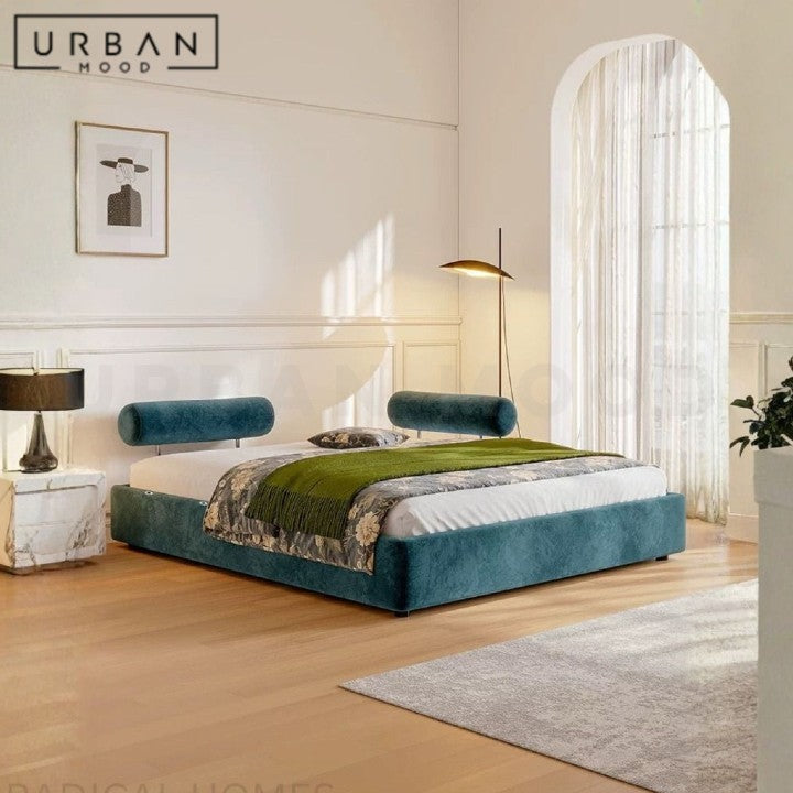 SAURON Modern Fabric Bedframe
