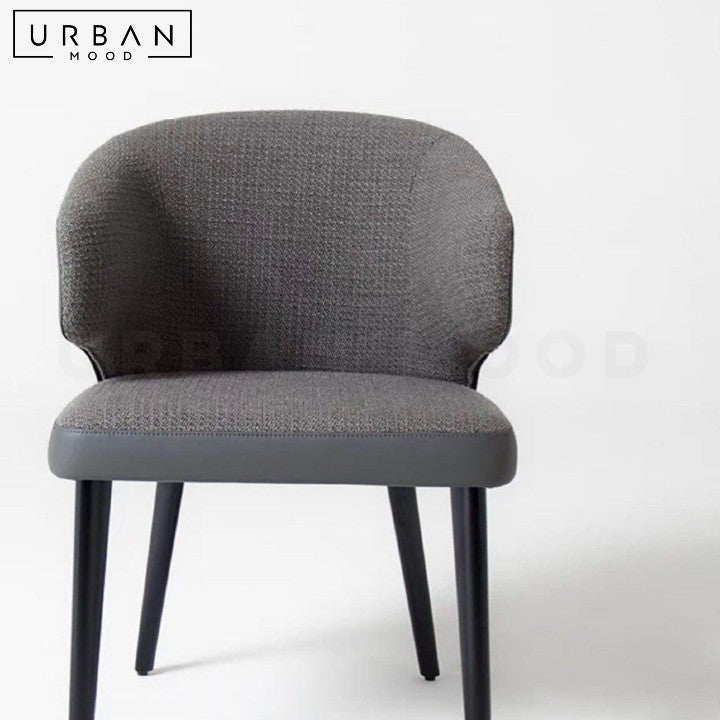 SAVARD Modern Fabric Dining Chair