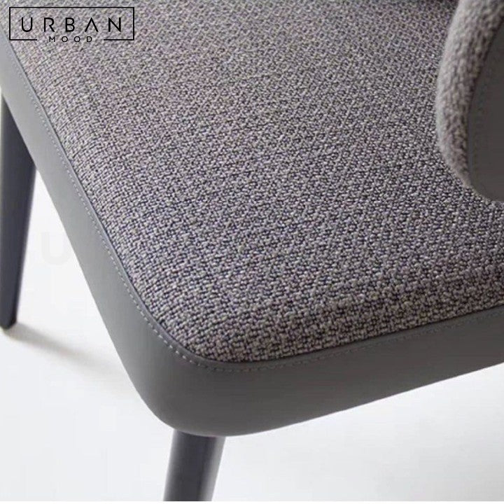 SAVARD Modern Fabric Dining Chair