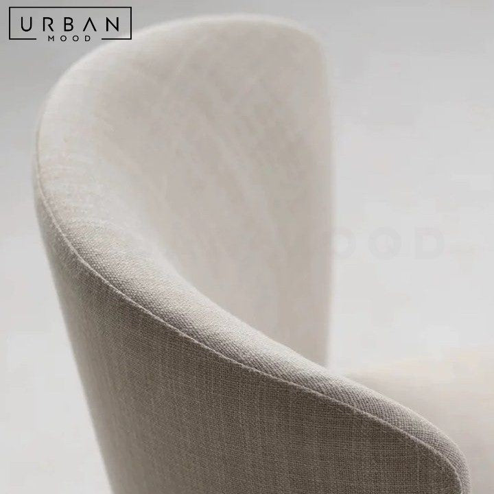 SAVARD Modern Fabric Dining Chair