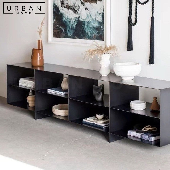 SCHEME Modern Metal TV Console