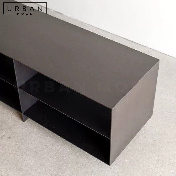 SCHEME Modern Metal TV Console