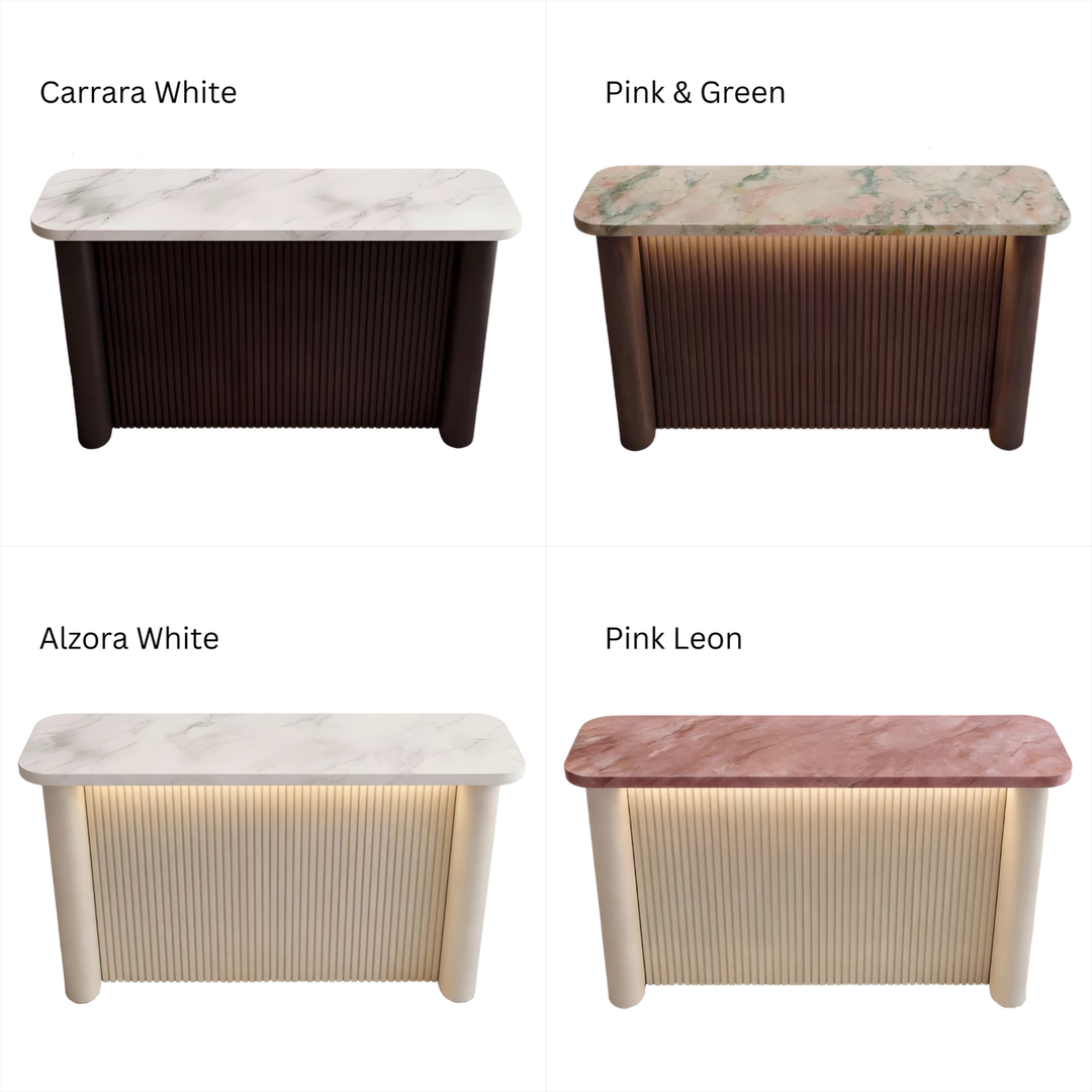 SCULPT Modern Sintered Stone Bar Table - Urban Mood Singapore