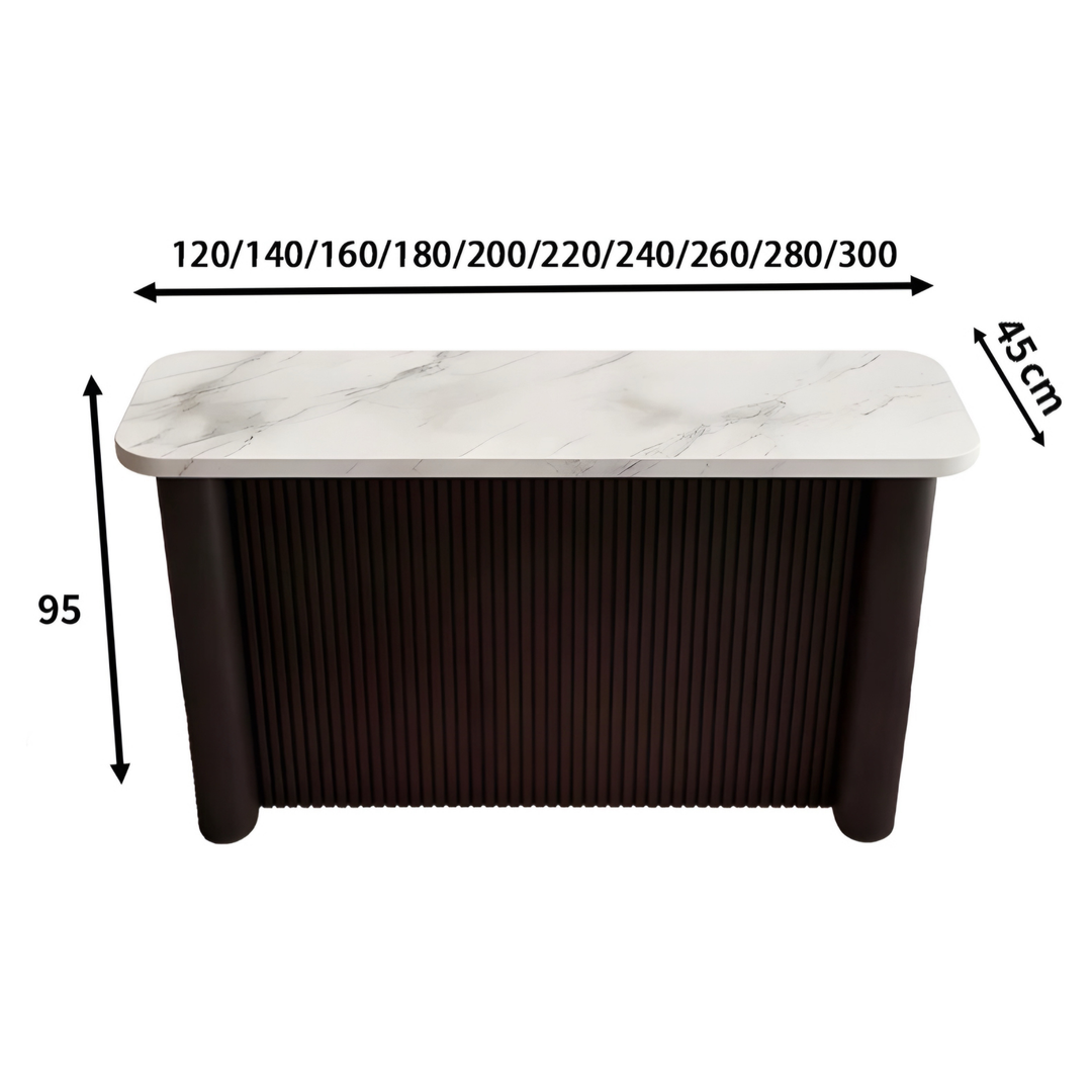 SCULPT Modern Sintered Stone Bar Table - Urban Mood Singapore