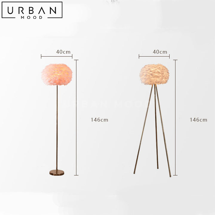 SHIMMY Modern Floor Lamp