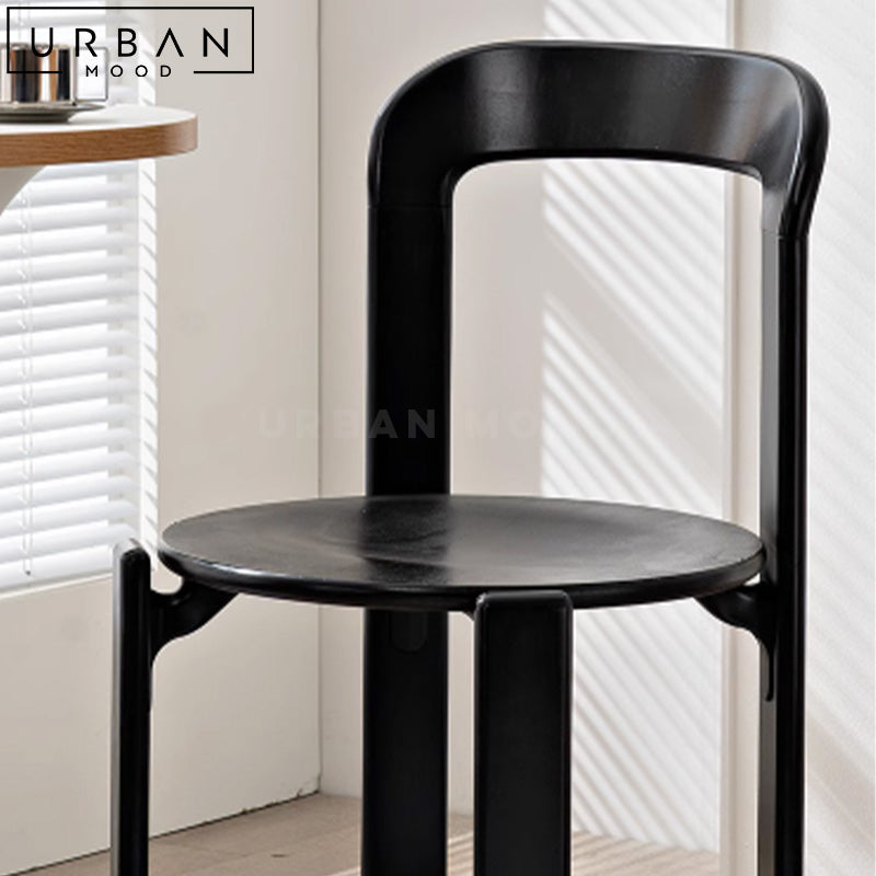 SEBTAN Modern Solid Wood Dining Chair