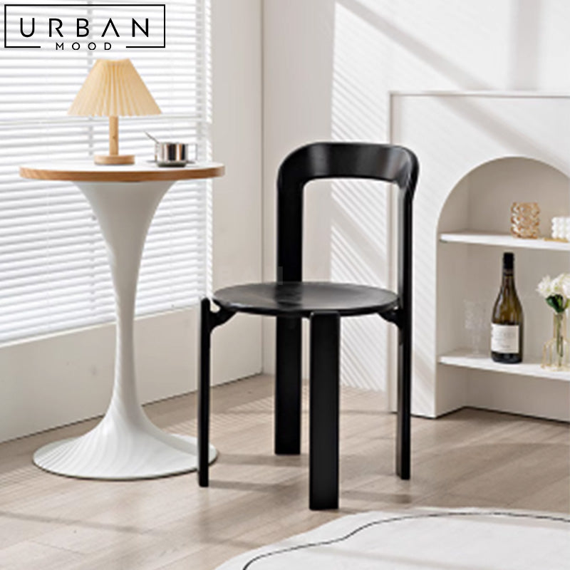 SEBTAN Modern Solid Wood Dining Chair