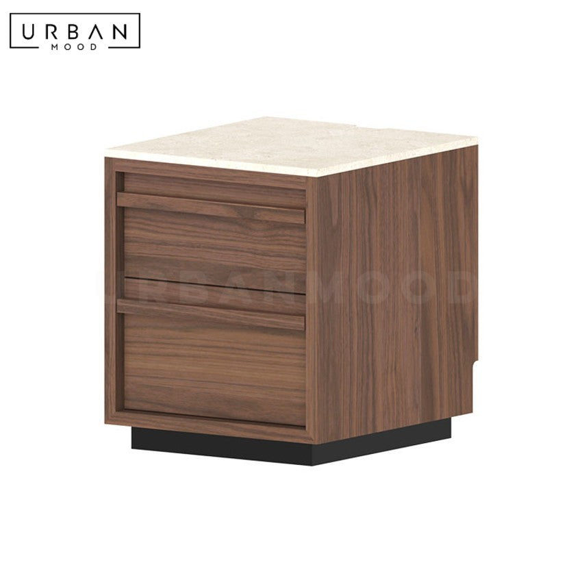 SEB Modern Solid Wood Bedside Table
