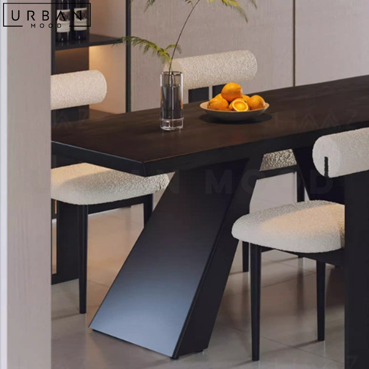 SEELY Modern Solid Wood Dining Table