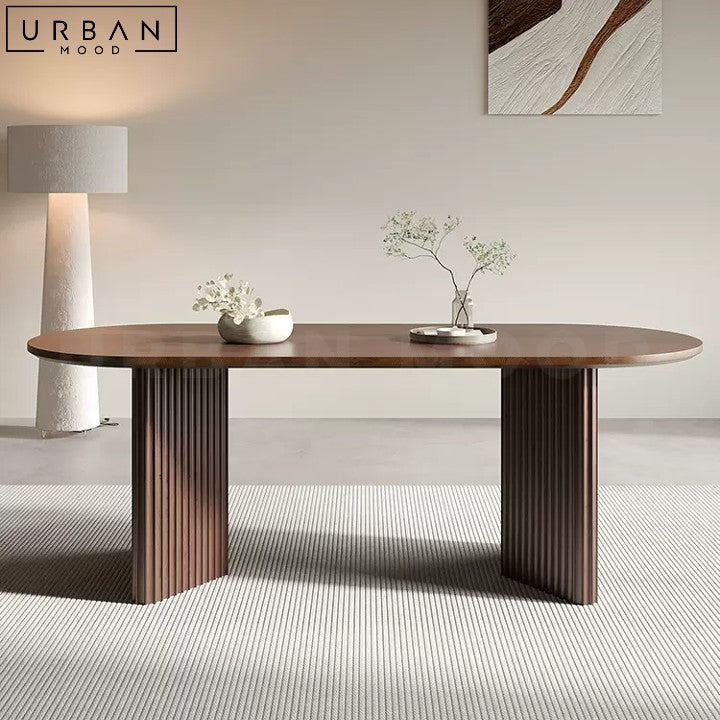 COTTY Modern Solid Wood Dining Table