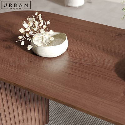 COTTY Modern Solid Wood Dining Table