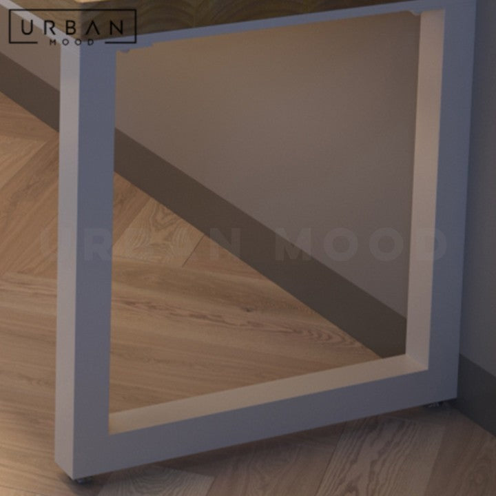 SEGHERS Modern Solid Wood Corner Study Table