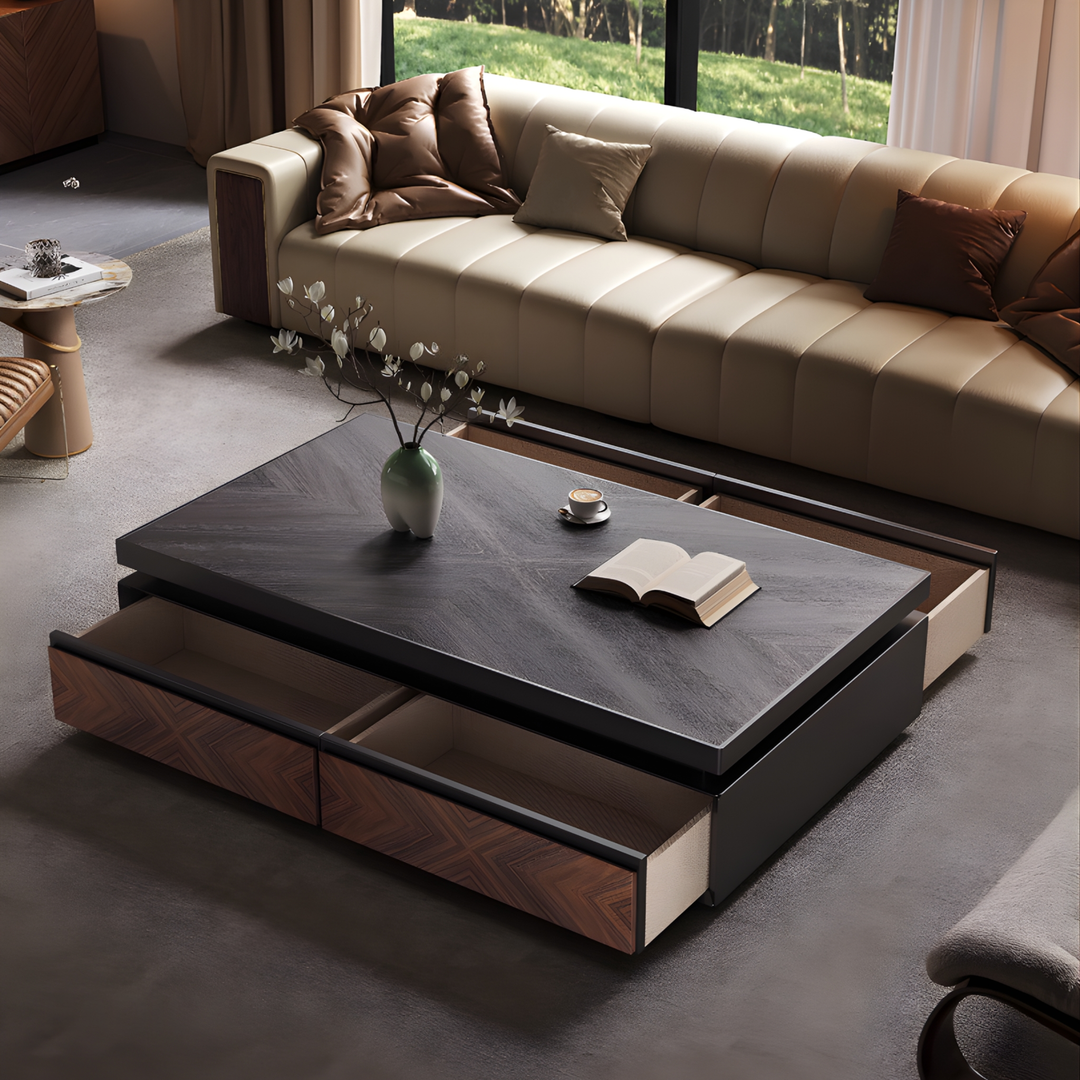 SELA Modern TV Console and Coffee Table Set - Urban Mood Singapore