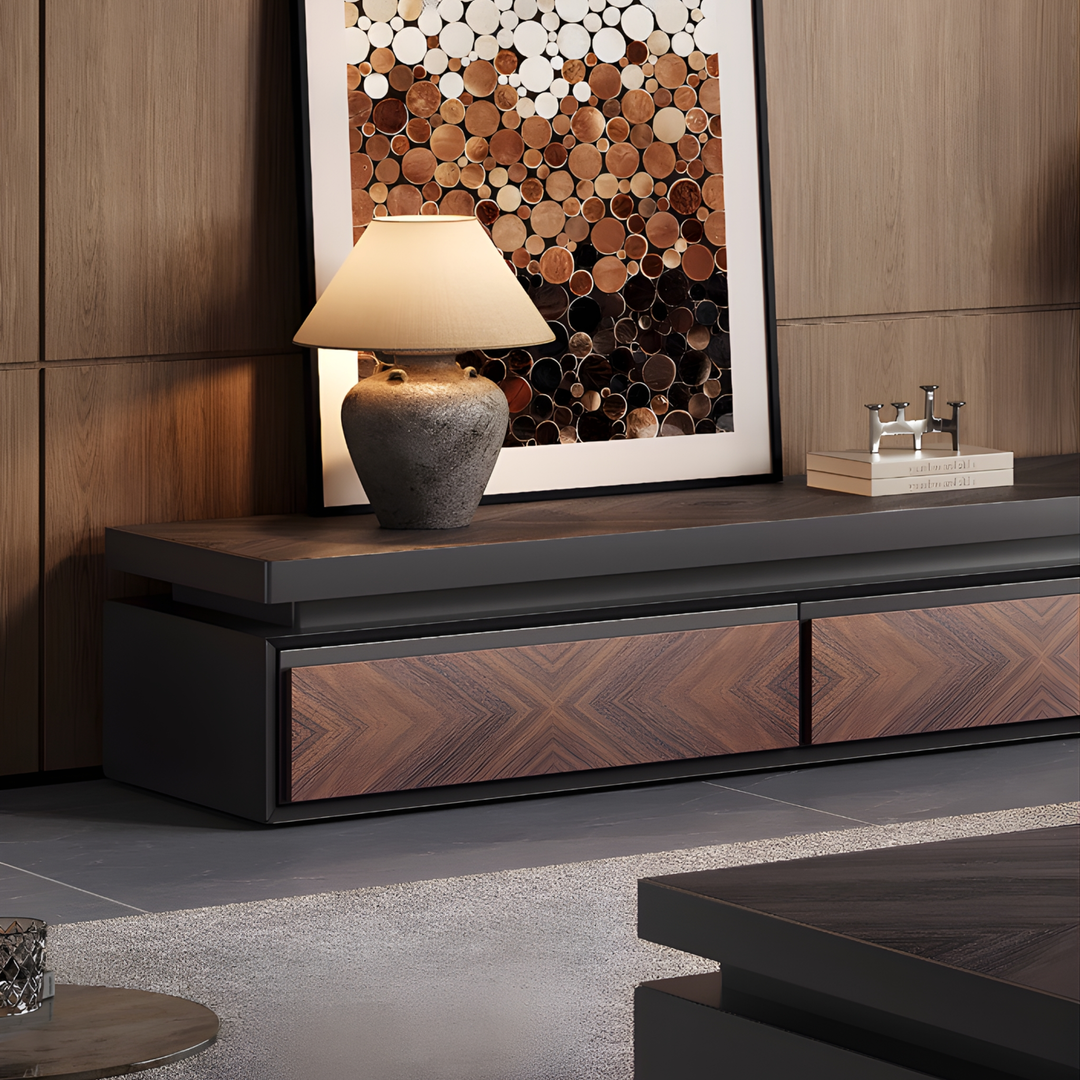 SELA Modern TV Console and Coffee Table Set - Urban Mood Singapore