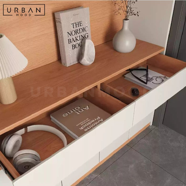 SELINA Modern Full Height Shoe Cabinet