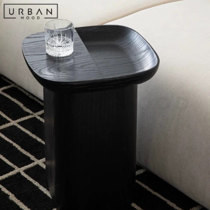 SENKA Modern Solid Wood Side Table