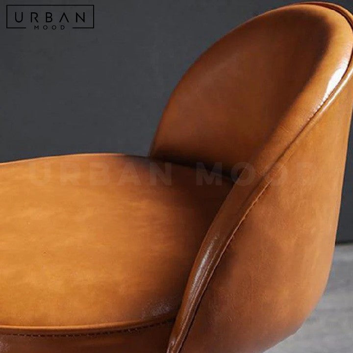 SUGAR Modern Leather Bar Stool