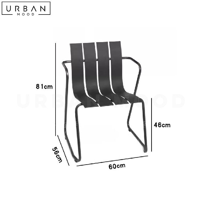 SERANO Modern Outdoor Table and Chair