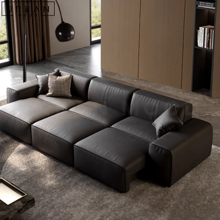 SEREN Modern Leather Sofa