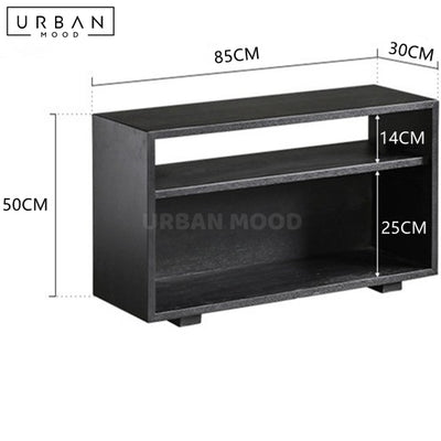 SETTLE Modern Solid Wood Side Table